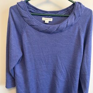 Coldwater Creek Women's purple Sweater